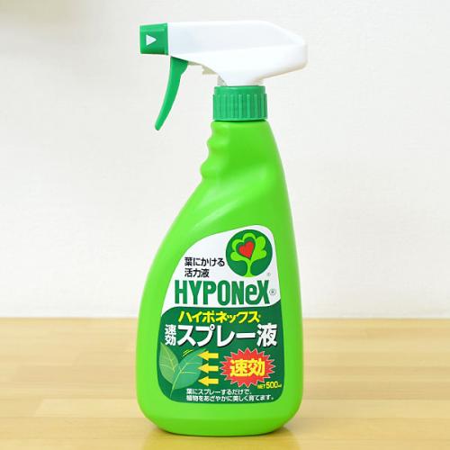 観葉植物用活力液 ハイポネックス 速効スプレー液 500ml