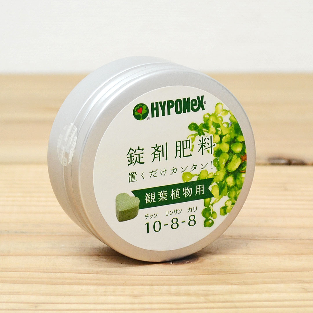 錠剤肥料 置き肥 ハイポネックス HYPONeX 観葉植物用 ハート 正味重量70g