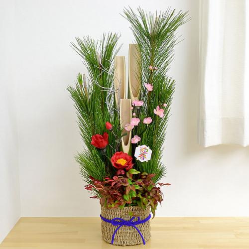 送料無料 ミニ門松 70cm 雅 半対 元気いただきますプロジェクト 観葉植物の販売 ギフトならフラワーコーポレーション 送料無料 ミニ門松 70cm 雅 半対 元気いただきますプロジェクト 観葉植物の販売 ギフトならフラワーコーポレーション